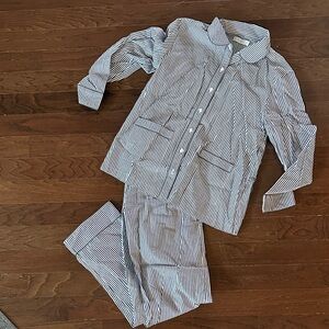 Lake Striped Two Piece Pajama Set